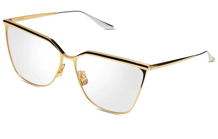 Dita Men's Ravitte Glasses Black Yellow Gold KCJ283405 USA